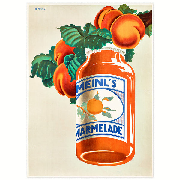 Werbeplakat 1925 - Meinl's Marmelade