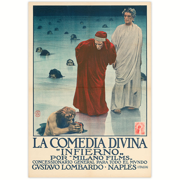 Advertising poster 1911 - The Divine Comedy