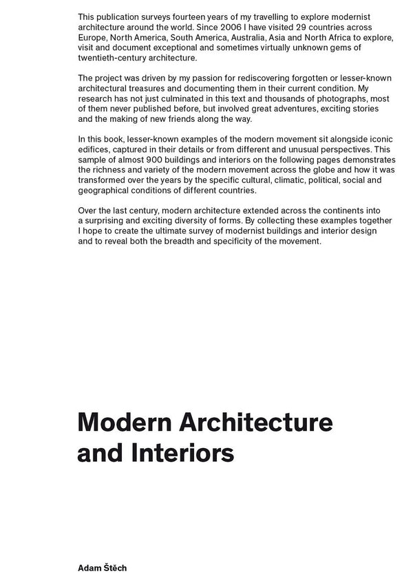 Adam Štěch - Modern Architecture and Interiors